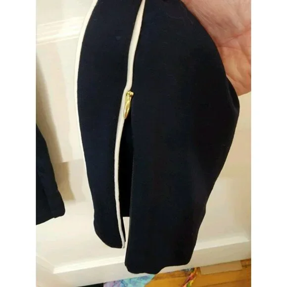 Varley The Slim Piped Pant Navy DoubleSoft Size Small NWT